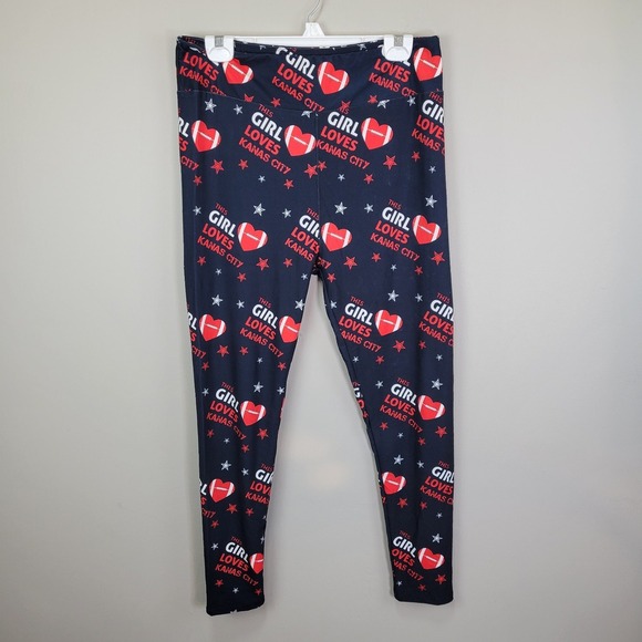 Legging Envy Boutiques Pants - Legging‎ Envy Boutiques Kansas City Polyester Spandex Ankle Leggings Plus Size
